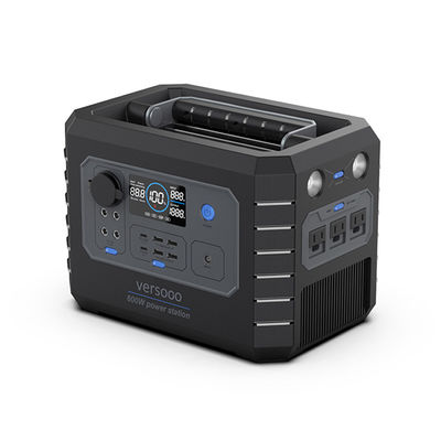 quality  Type C portable power station 600w 110v 220v solar power station portable backup portable home camping lifepo4 battery factory