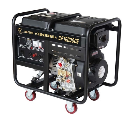 Top quality widely used portable inverter generator 428ml diesel fuel 10kw silent generator 32l