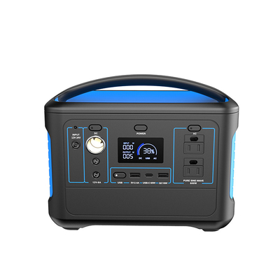 Portable Backup AC Inverter Lithium Battery 1000W Backup Power Station 220Wh Wireless Charging Solar Generator